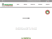 Tablet Screenshot of fragaria.com.ar